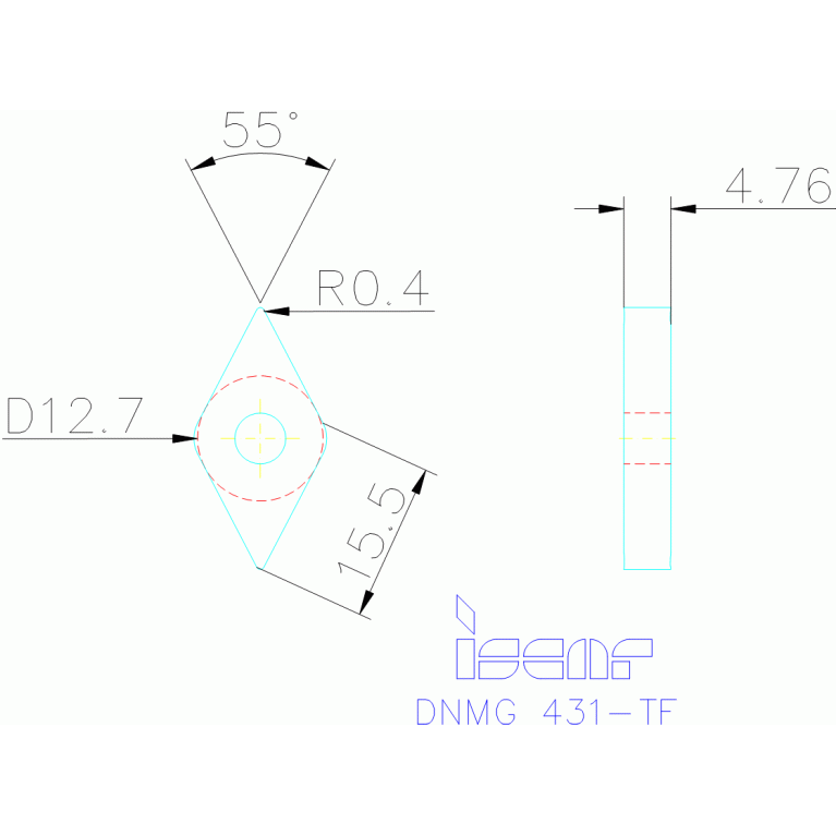 DNMG 150404-TF IC8250