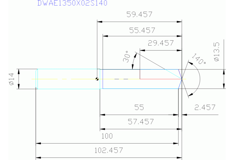 DWAE1350X02S140 DP102A