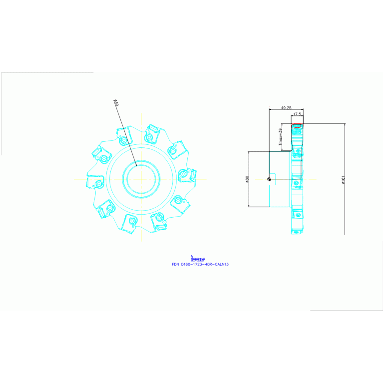 FDN D160-1723-40R-CALN13