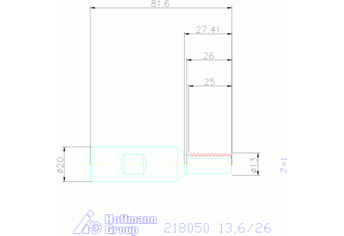 218050 13,6/26