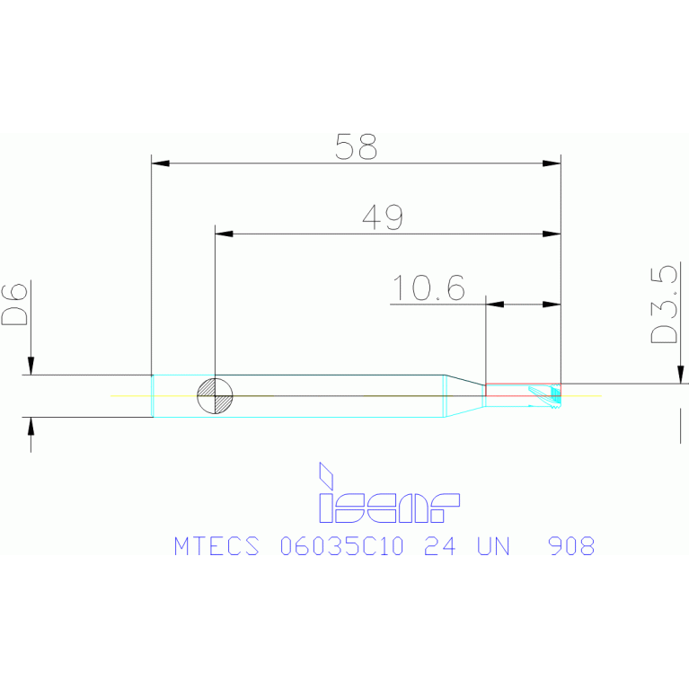 MTECS 06035C10 24UN IC908