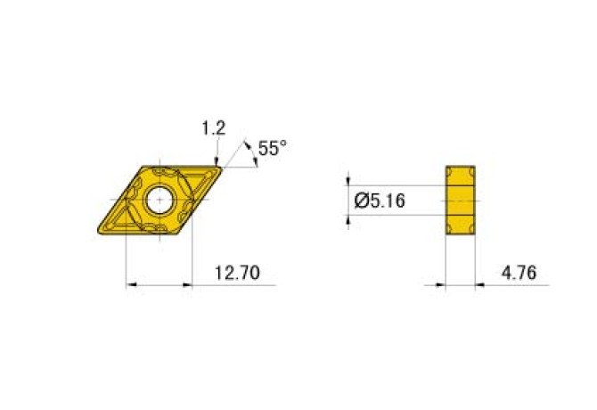 DNMG150412-MZ NX2525