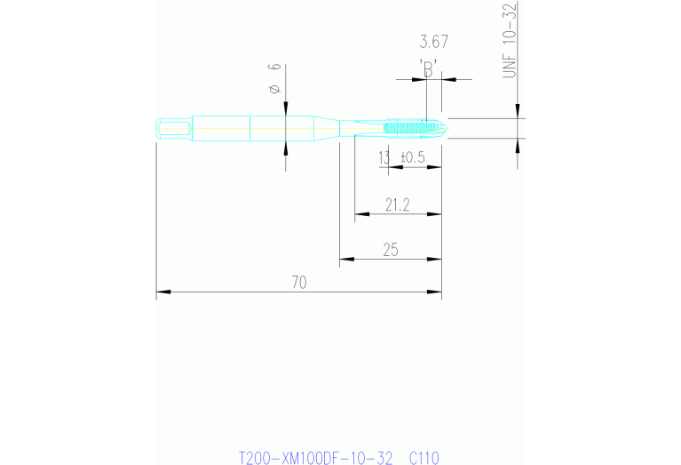 T200-XM100DF-10-32 C150