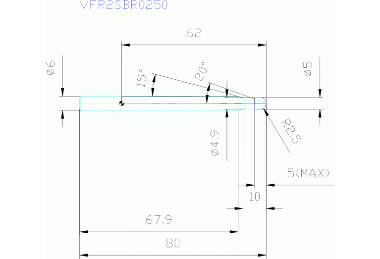 VFR2SBR0250