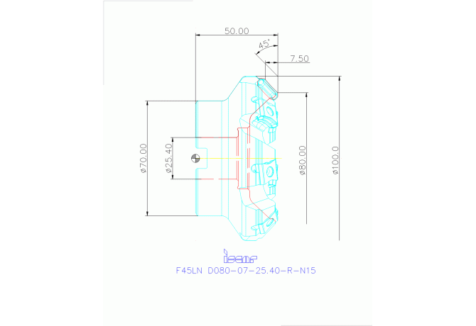 F45LN D080-07-25.40-R-N15