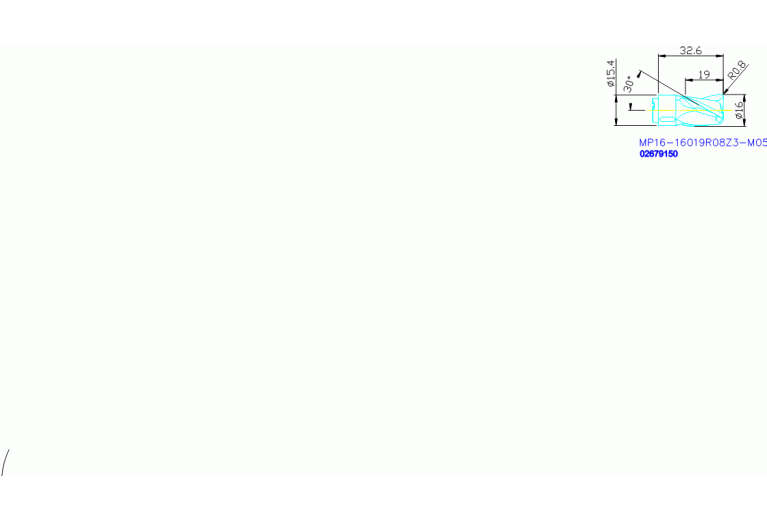 MP16-16019R08Z3-M05 MP3000