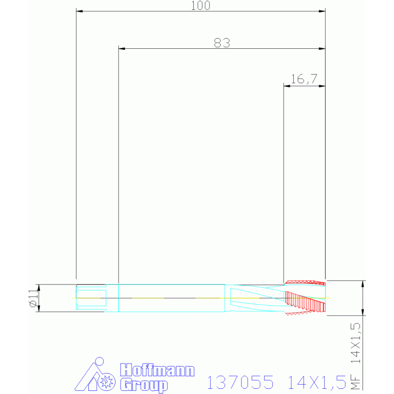 137055 14X1,5