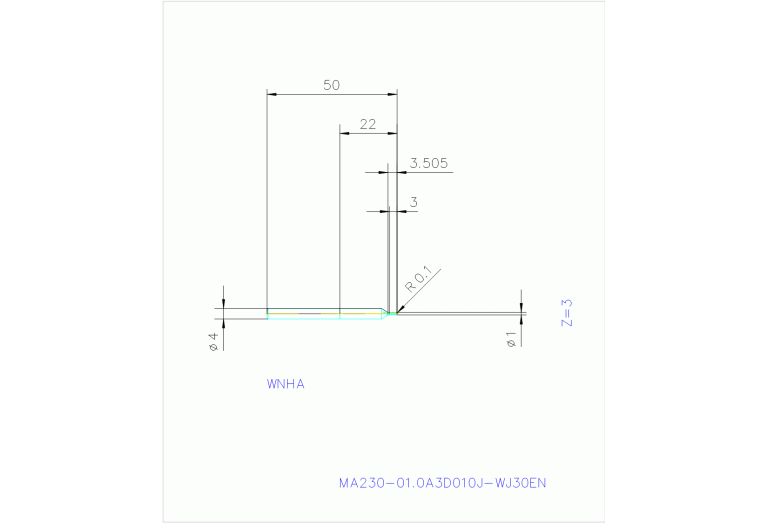 MA230-01.0A3D010J-WJ30EN