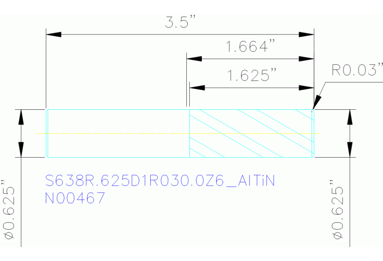 S638R.625D1R030.0Z6 ALTIN
