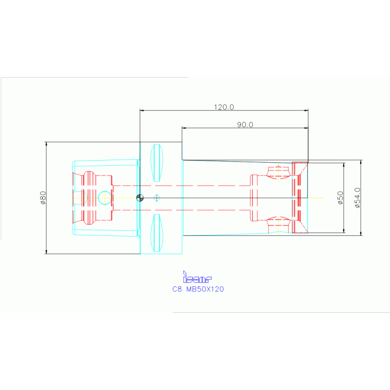 C8 MB50X120