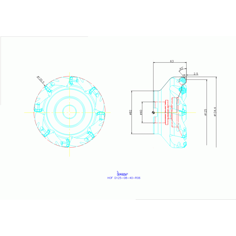 HOF D125-08-40-R06