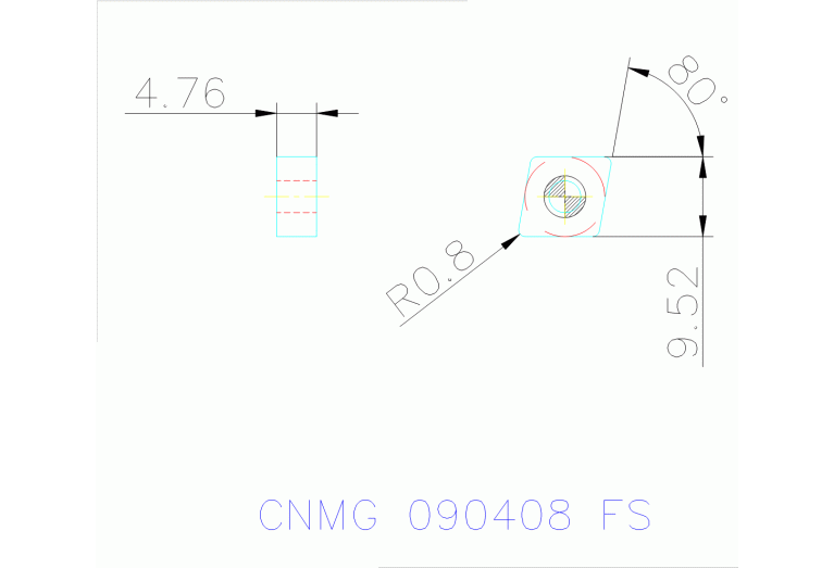CNMG 090408 FS CT3000