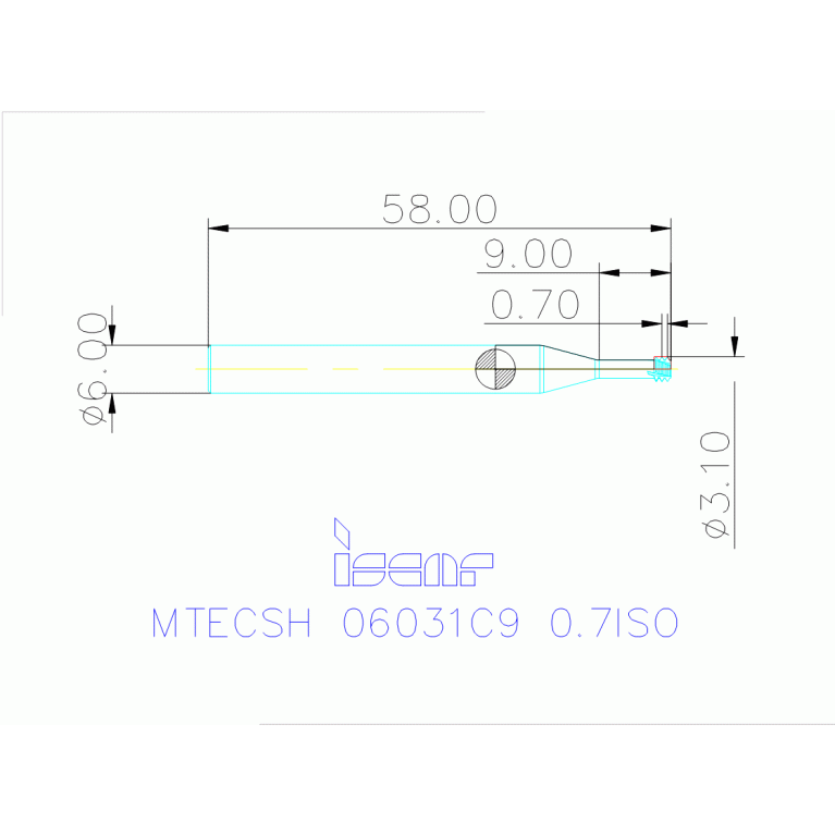 MTECSH 06031C9 0.7ISO IC903