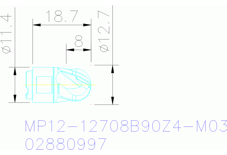 MP12-12708B90Z4-M03 MP3000