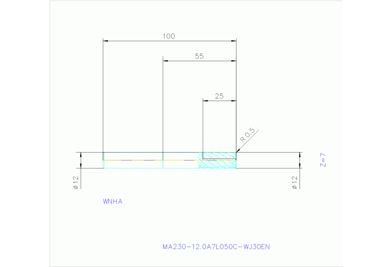 MA230-12.0A7L050C-WJ30TF