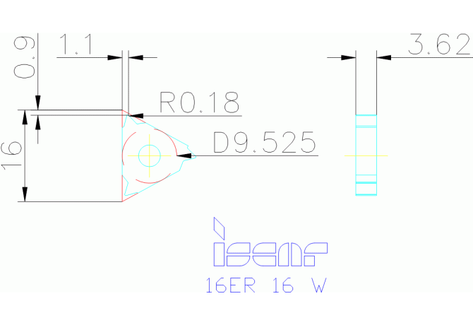 16ER 16 W IC250
