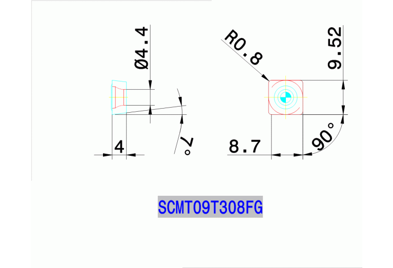 SCMT 09T308 FG TT5100