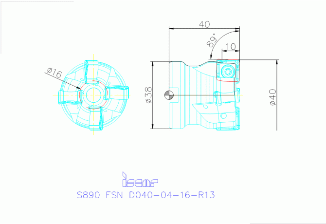 S890 FSN D040-04-16-R13