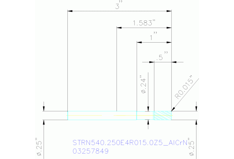 STRN540.250E4R015.0Z5 ALCRN