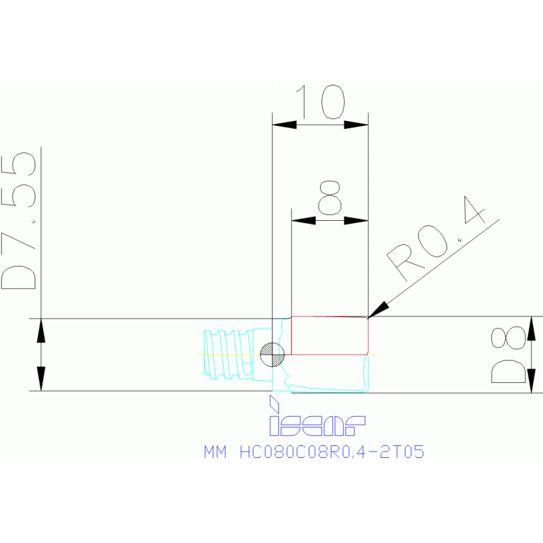 MM HC080C08R0.4-2T05 IC908
