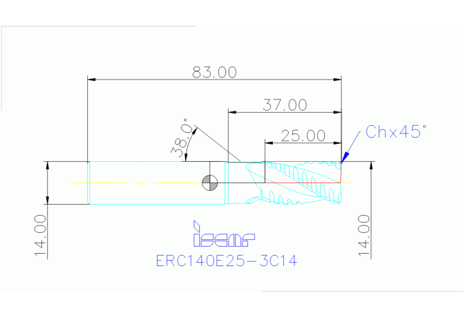 ERC140E25-3C14 IC08