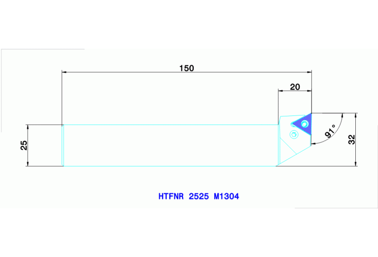 HTFNR 2525 M1304