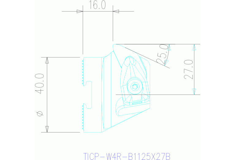 TICP-W4R-B1125X27B