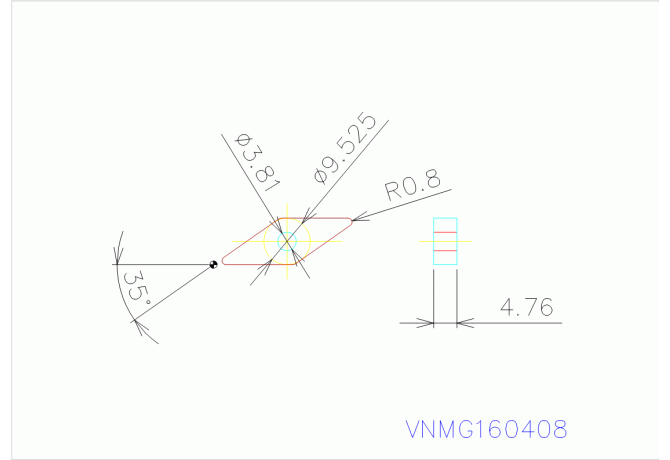 VNMG160408N-SE AC8115P