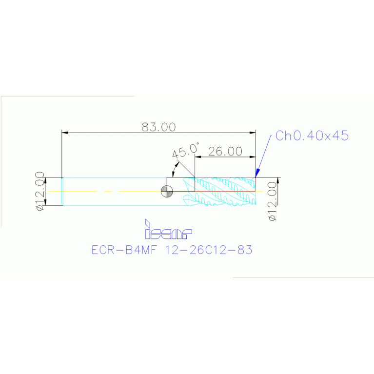 ECR-B4MF 12-26C12-83 IC900