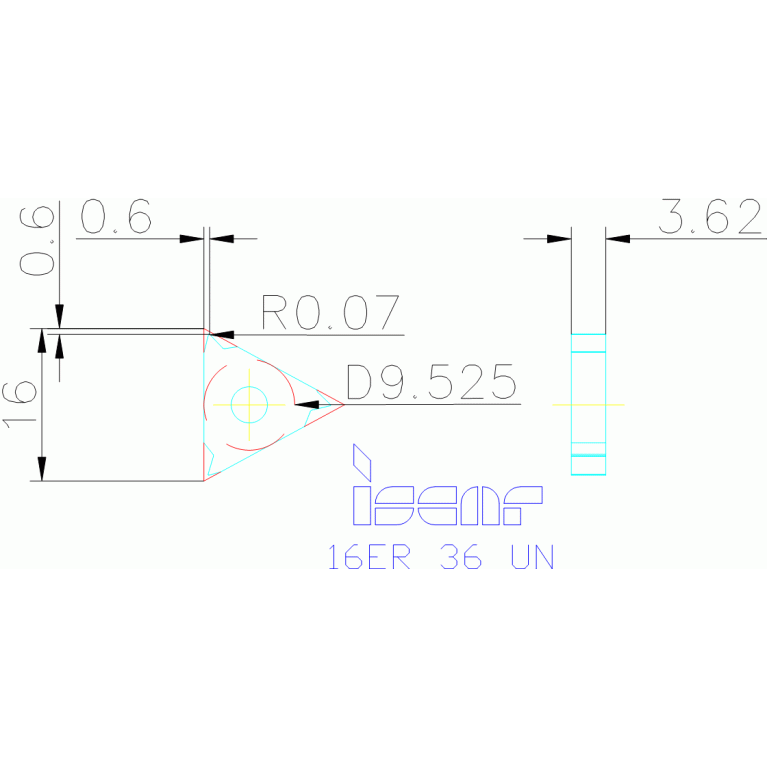 16ER 36 UN IC908