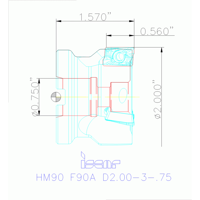HM90 F90A D2.00-3-.75