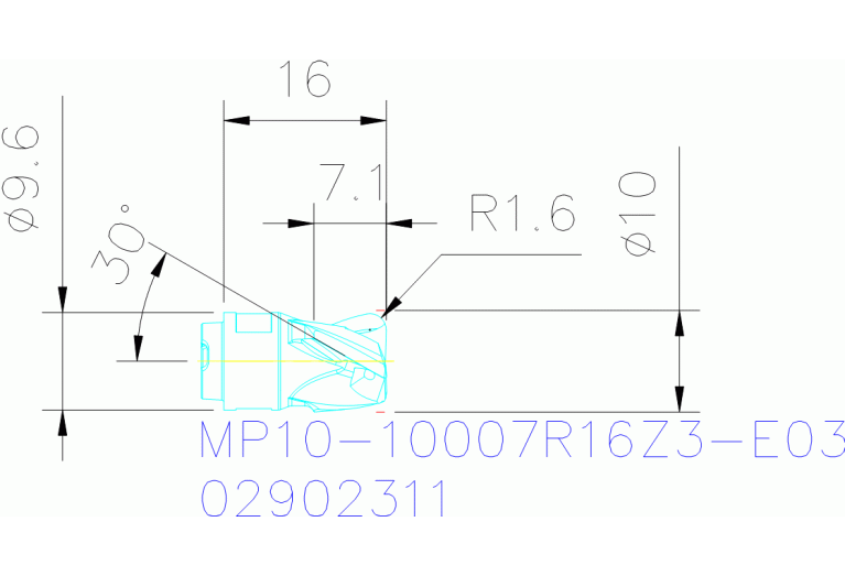 MP10-10007R16Z3-E03 F40M