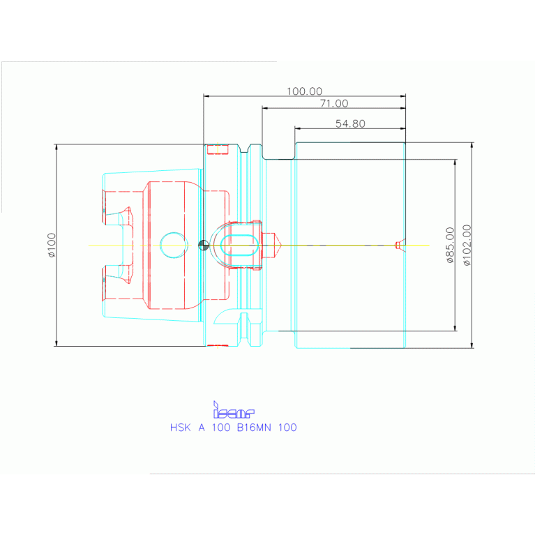 HSK A100 B16MN 100