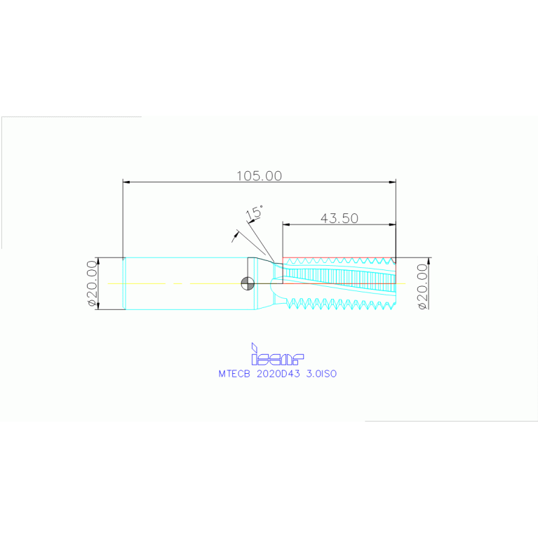 MTECB 2020D43 3.0ISO IC908