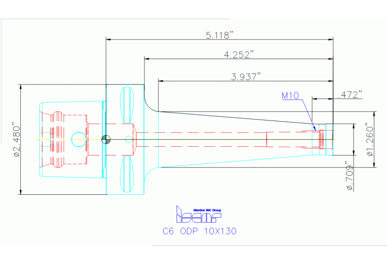 C6 ODP 10X130