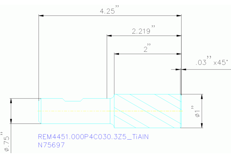 REM4451.000P4C030.3Z5 TIALN