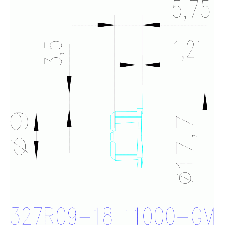 327R09-18 11000-GM 1025