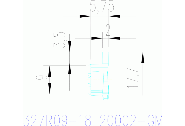 327R09-18 20002-GM 1025