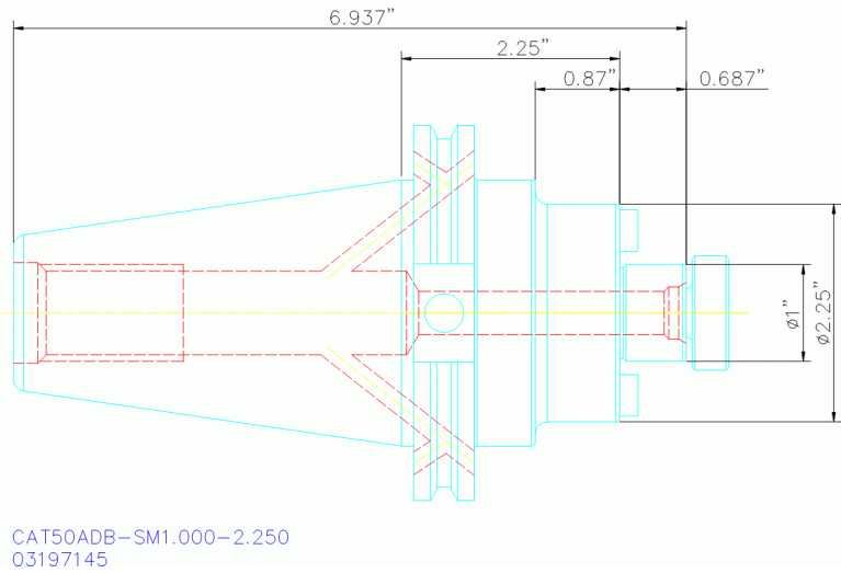 CAT50ADB-SM1.000-2.250-L1