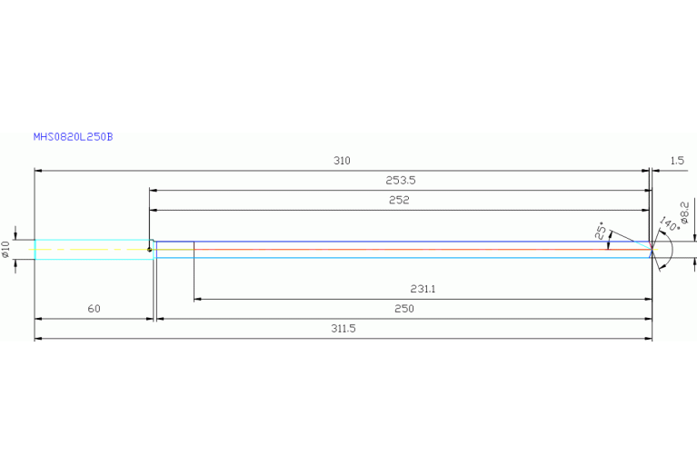 MHS0820L250B VP15TF