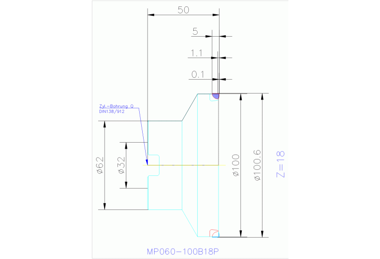 MP060-100B18P WDN20