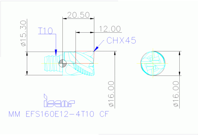 MM EFS160E12-4T10 CF IC908