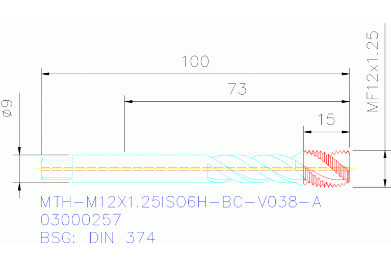MTH-M12X1.25ISO6H-BC-V038-A
