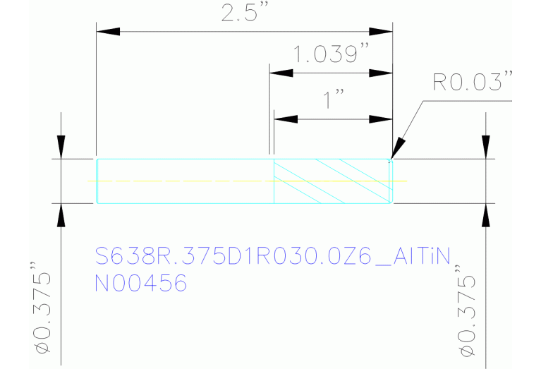 S638R.375D1R030.0Z6 ALTIN