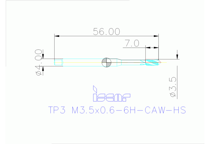 TP3 M3.5X0.6-6H-CAW-HS