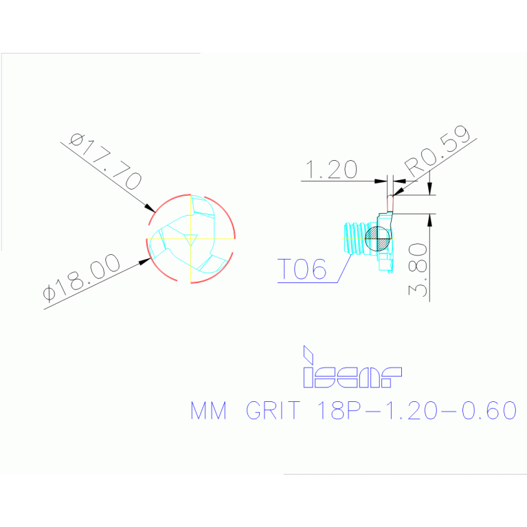 MM GRIT 18P-1.20-0.60 IC528