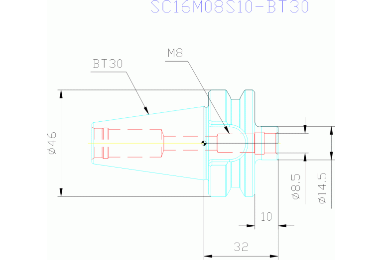 SC16M08S10-BT30