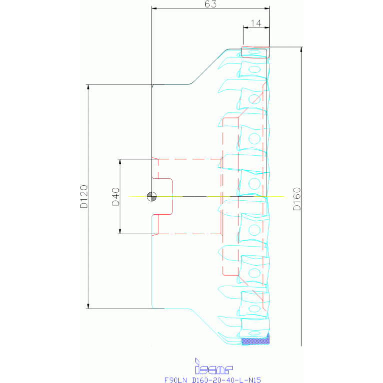 F90LN D160-20-40-L-N15