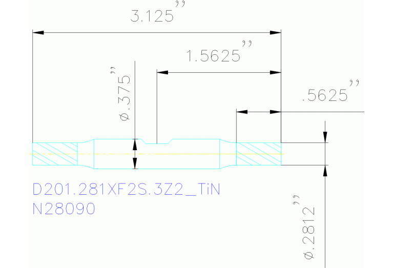 D201.281XF2S.3Z2 TIN