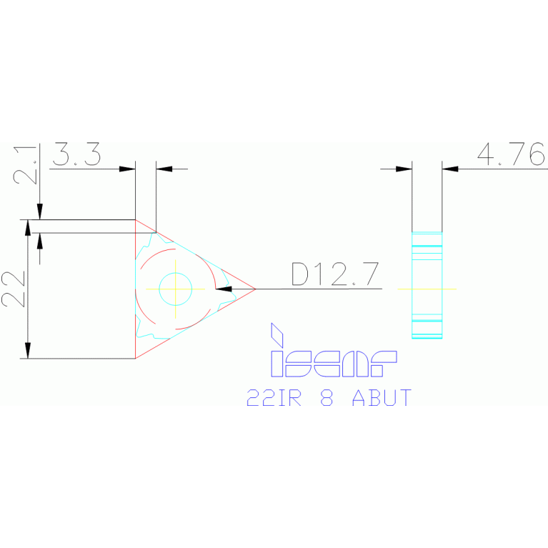 22IR 8 ABUT IC908